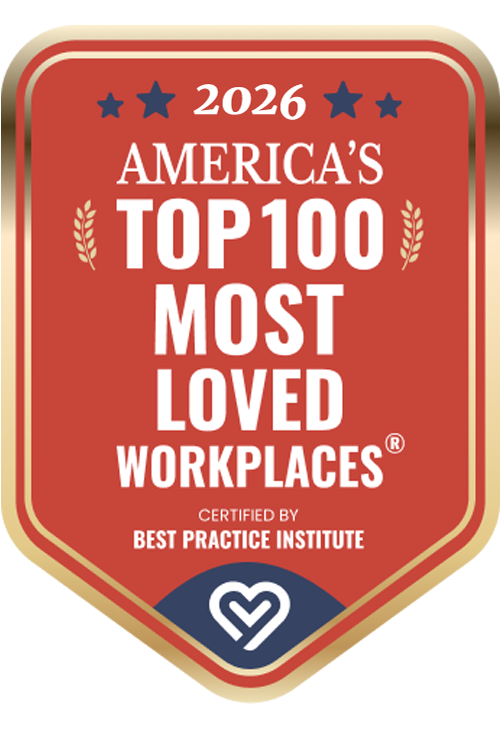 2026 America's Top 100 Most Loved Workplaces — Certified by Best Practice Institute